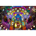 Stern King Kong Myth of Terror Island Pro pinball machine playfield overview showing targets, ramps, and Kong figure.