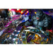 Stern King Kong Myth of Terror Island Pro Pinball Machine playfield overview showing sculpted Kong figure, ramps, targets, and illuminated playfield elements