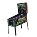 Stern Metallica Remastered Premium Pinball Machine, commercial coin-operated, full angle view showing playfield, backbox display, and cabinet.