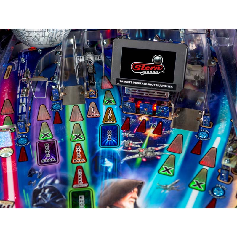 Stern Star Wars Pro Pinball Machine Screen