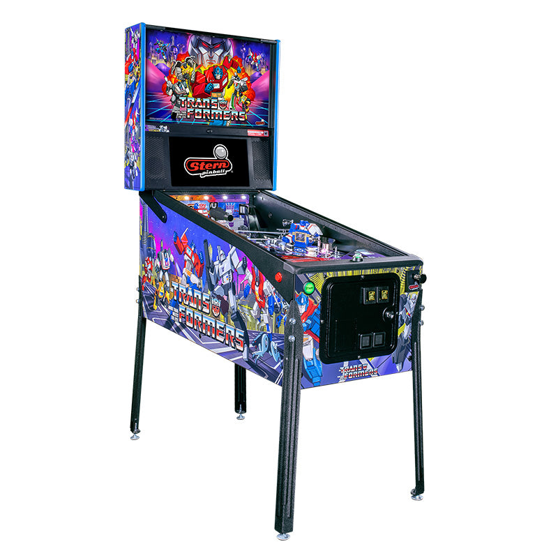stern transformers premium left side view pinball machine