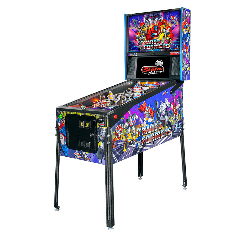 stern transformers premium right side view pinball machine