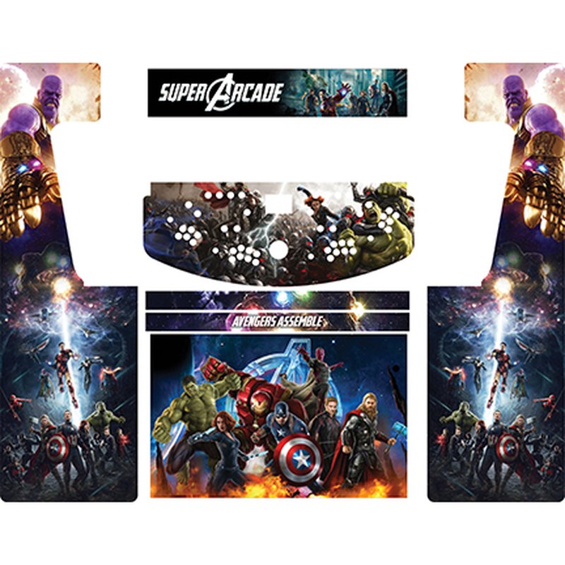 Avengers_1 Retro-Cade Classic Full-Size Arcade Cabinet Art Package