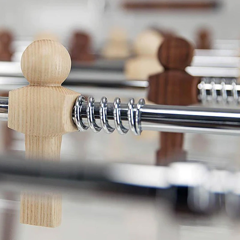 Teckel 90 Degree Minuto Walnut Foosball Players