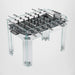 Teckell Cristallino Foosball Table Black Overhead View