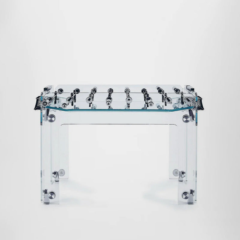 Teckell Cristallino Foosball Table Classic Side View
