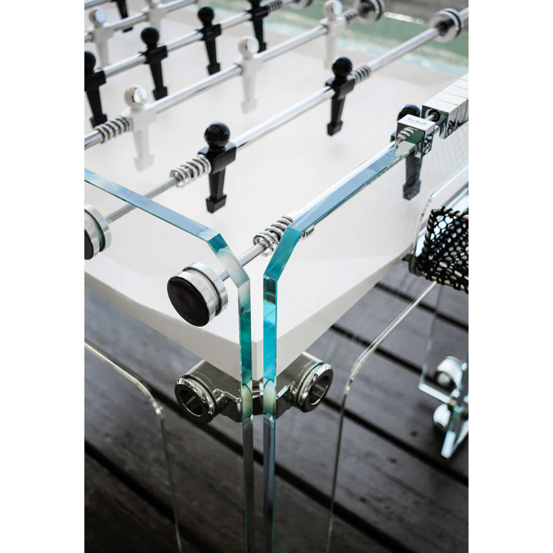 Teckell Cristallino White Outdoor Foosball Table Mancave Empire Teckell Cristallino White Outdoor Foosball Table Mancave Empire