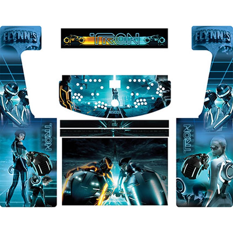 Tron Retro-Cade Classic Full-Size Arcade Cabinet Art Package