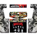 Monsters Retro-Cade Classic Full-Size Arcade Cabinet Art Package